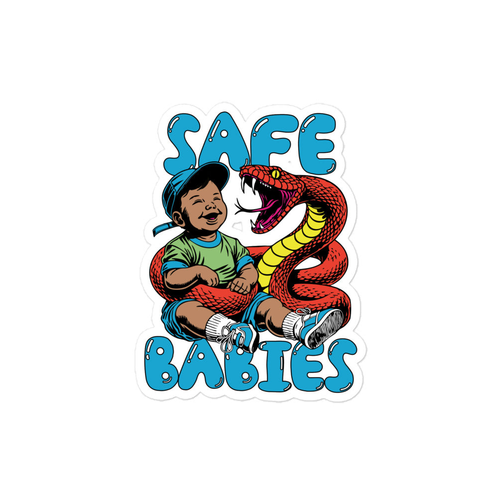 Bubble-free stickers