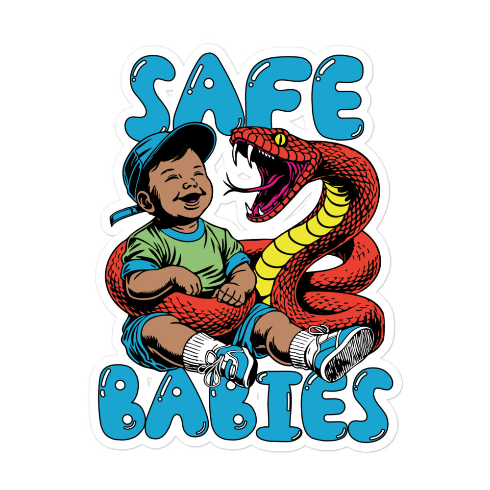 Bubble-free stickers