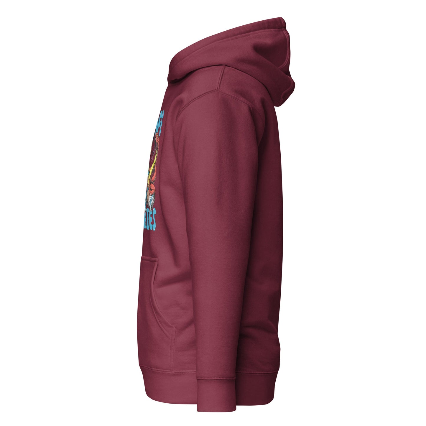 Orange Snake Safe Baby - Premium Hoodie