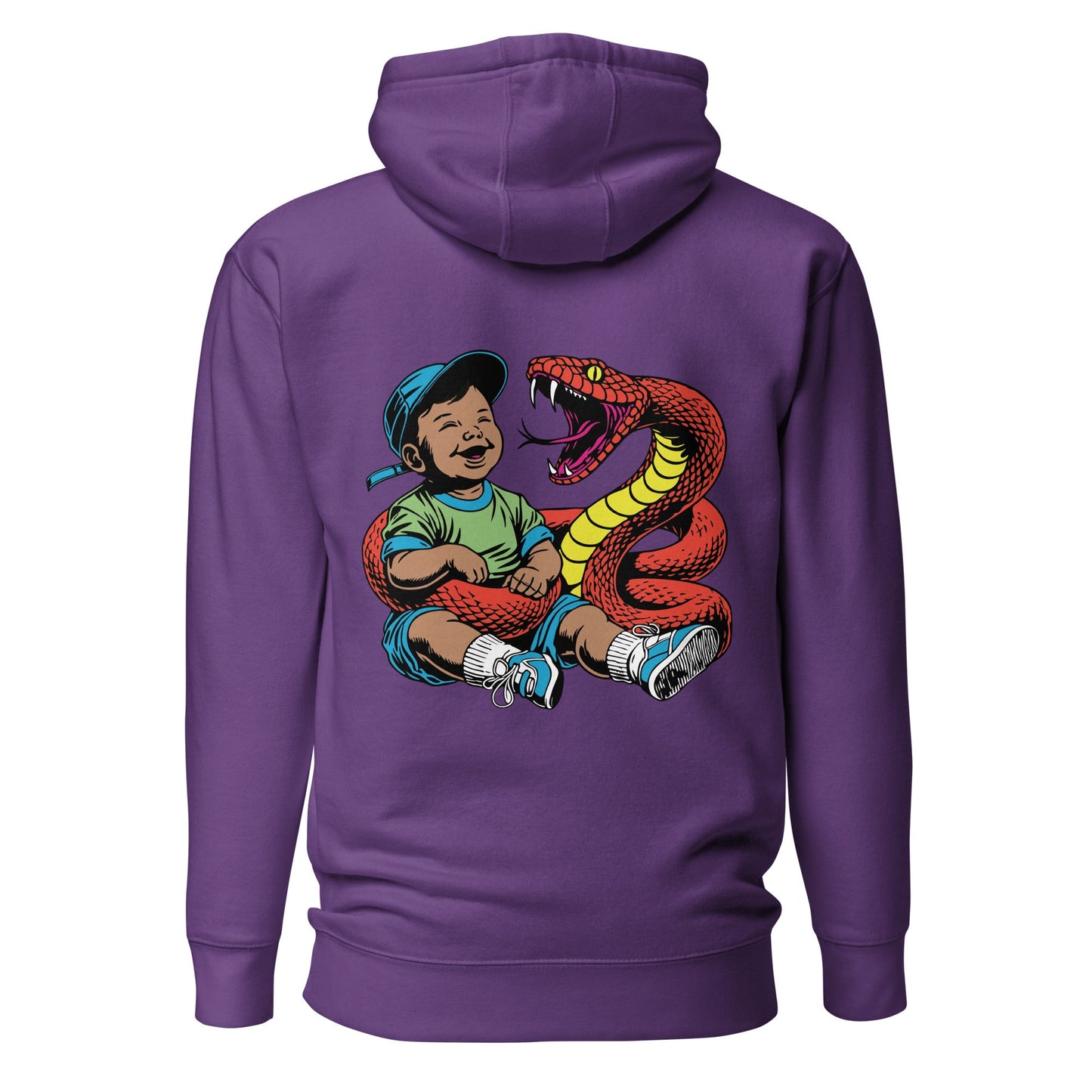 Safe Babies OG Premium Hoodie - Orange Snake