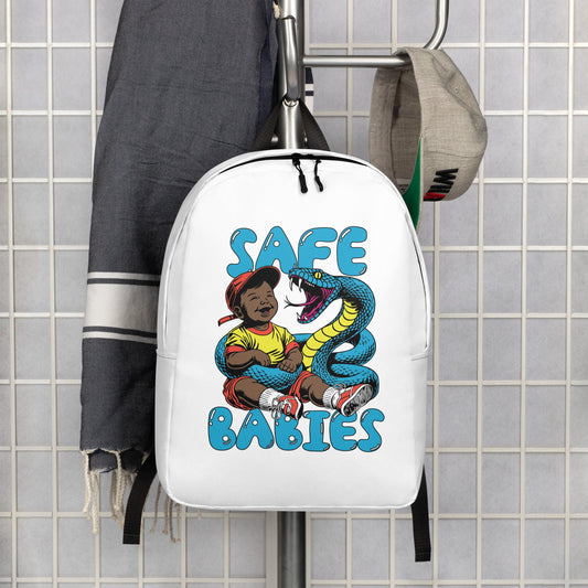 Blue Snake Safe Baby Backpack