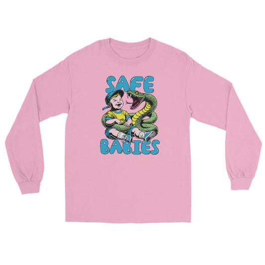 Green Snake Safe Baby - Long Sleeve Shirt