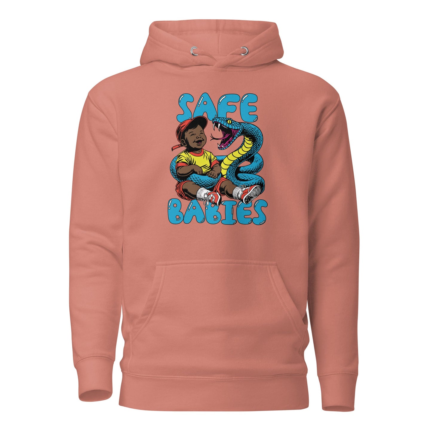 Blue Snake Safe Baby - Premium Hoodie