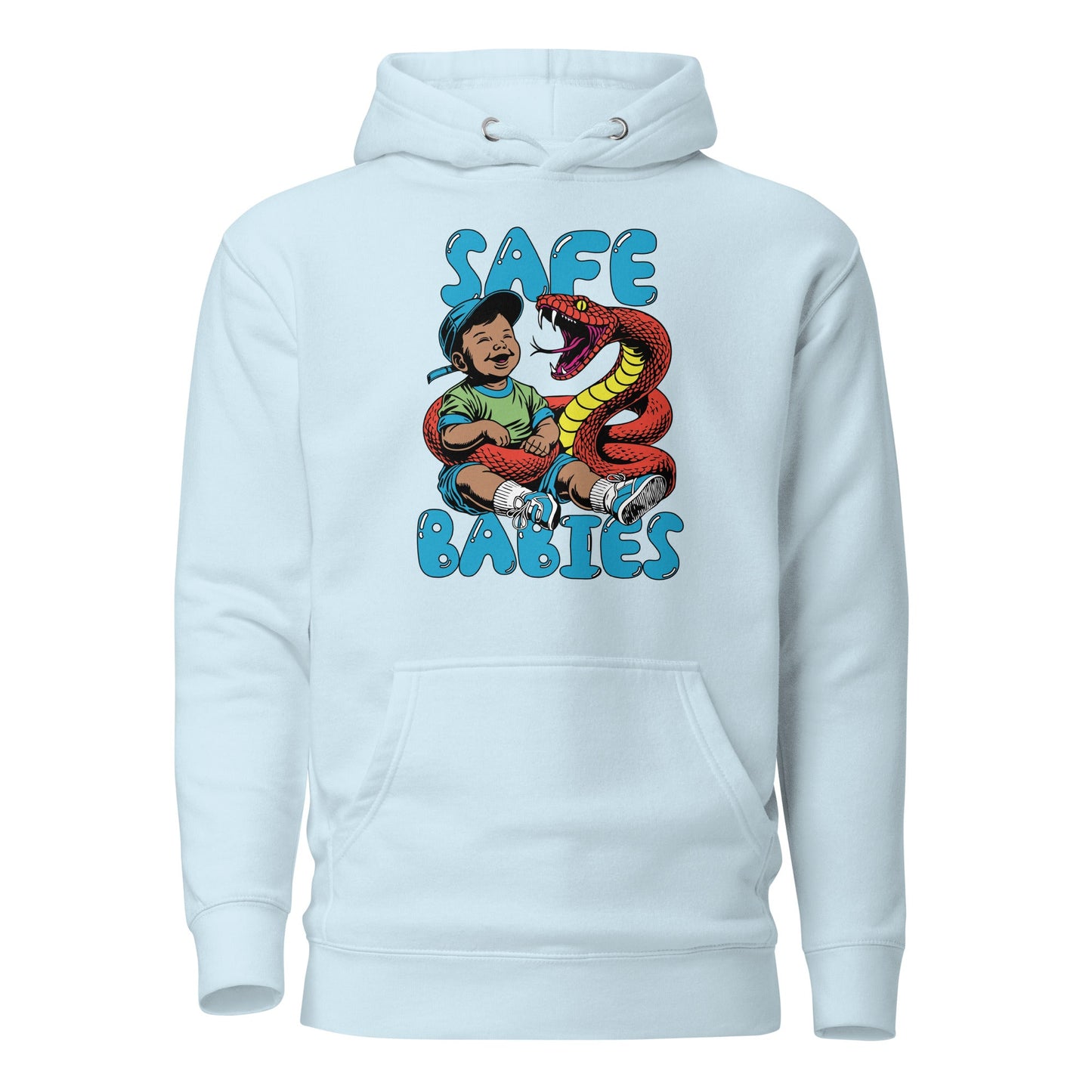 Orange Snake Safe Baby - Premium Hoodie